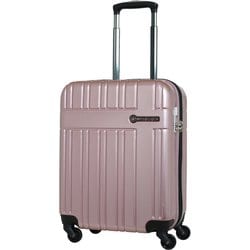 スーツケース 拡張タイプ 旅行日数目安：3～4泊 39L/拡張時45L TSAロック搭載 機内持ち込み可 SK-0835-48 ピンクヘアライン