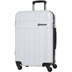 スーツケース 拡張タイプ 旅行日数目安：4～5泊 49L/拡張時56L TSAロック搭載 SK-0835-56 ホワイトへアライン