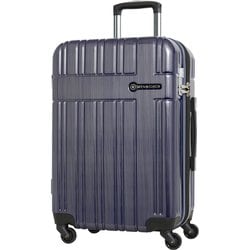 スーツケース 拡張タイプ 旅行日数目安：4～5泊 49L/拡張時56L TSAロック搭載 SK-0835-56 ネイビーへアライン