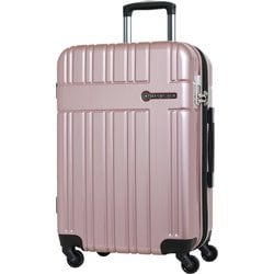 スーツケース 拡張タイプ 旅行日数目安：4～5泊 49L/拡張時56L TSAロック搭載 SK-0835-56 ピンクへアライン