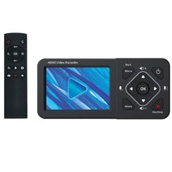 レコードマスター3S 液晶・バッテリー搭載 1080P録画可能 HDMIメディアレコーダー TMREC-FHD3S