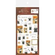 限定 透明シールシート ニャンクの叫び Museum Animals QS205