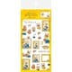 限定 透明シールシート 牛乳をそそぐま Museum Animals QS206