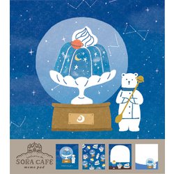 メモパッド 夜 SORACAFE LM260