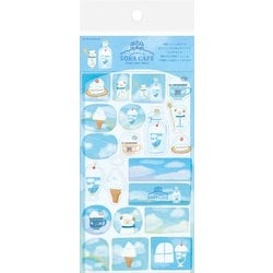 透明シールシート 昼 SORACAFE QS207