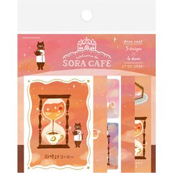 限定 デコシール 夕方 SORACAFE QA35