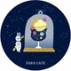 限定 缶バッジミラー 真夜中 SORACAFE QE72