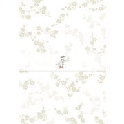 便箋 枝梅 美濃和紙花ごろも LB118