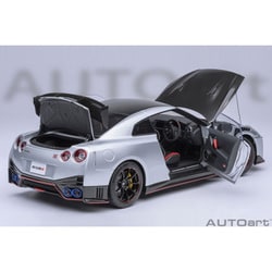 AUTOart NISSAN GT-R R35シルバー 1/18 1/18 Nissan GT-R (R35) Nismo Special Edition (Gray) Finished