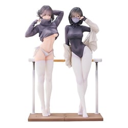 ギター妹妹＆昇玖先生の舞踏教室 セット [塗装済完成品フィギュア 全高約245mm & 240mm 1/7スケール]