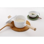 コットンプラス ミルクパン 14cm ホワイト CTP-14M.W