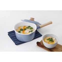 コットンプラス ミルクパン 18cm アッシュブルー CTP-18S.AB