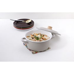 コットンプラス キャセロール 20cm グレージュ CTP-20W.GG