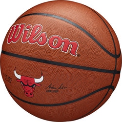 ウィルソン Wilson NBA TEAMシリーズ シカゴ ブルズ 7号 コンポジット(合成皮革) WTB3100XBCHI BR  [バスケットボール] 通販【全品無料配達】 - ヨドバシ.com