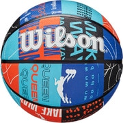 WHEIR DNA 6号 ラバー WZ3009201XB6 BL/OR [バスケットボール]