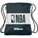 NBA バスケットボール ナップサック フォージ ボール1個入れ用バッグ WTBA70010 ブラック [バスケットボール ボールバッグ]