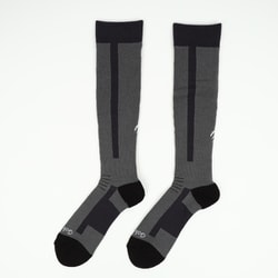 ミディアムウェイトウールハイソックス Medium Weight Wool High Socks GC24395 グレー G サイズ1(22-24cm) [スキーソックス]