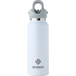 真空断熱ボトル REVOMAX 保冷・保温・炭酸対応 12oz(355ml)スリム マットホワイト DWF-12115S-JP-V3