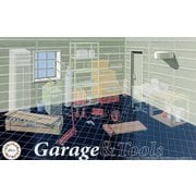 ガレージ＆ツール No.1 1/24 ガレージ [模型用ジオラマベース]
