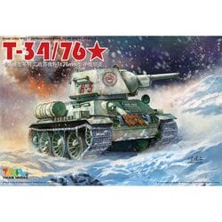 TML504 キュートタンクシリーズ：T-34/76 [組立式プラスチックモデル]
