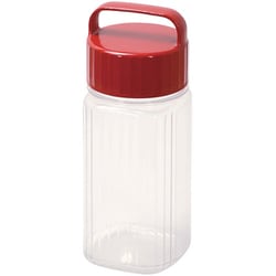 パール金属 保存容器 梅酒瓶 梅瓶 1.2L 果実酒 漬物 角型 スリム ドアポケット PET樹脂製 日本製 軽くて割れにくい HC-0275