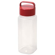 HC-0276 [パール金属 保存容器 梅酒瓶 梅瓶 2L 果実酒 漬物 角型 スリム ドアポケット PET樹脂製 日本製 軽くて割れにくい]
