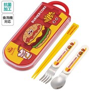 TACC2AG 抗菌食洗対応 トリオセット バーガーフレンズ [キャラクターグッズ]