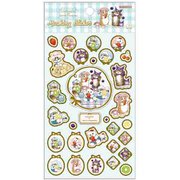 限定 マスキングシール mofusand×サンリオキャラクターズ ブルー S8592128