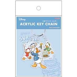 S8347433 [限定 3連アクリルキーホルダー Happy Days ドナルドダック]