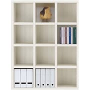 FFS-110M [【完成品】書棚 ブックシェルフ ラチスシリーズ ホワイトウッド]