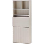 HDS-75D [【完成品】省スペース型デスク ラチスシリーズ ホワイトウッド]