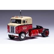 64TR008 1/64 ケンワース ブルノーズ 1950 レッド/クリーム [ダイキャストミニカー]
