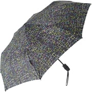 折りたたみ傘 晴雨兼用 T220 53cm 自動開閉式 軽量 8本骨 Cubes Black KNTL220-8668