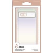 PM-P241HVCACR [Google Pixel 8a用 ケース ハイブリッド カバー 衝撃吸収 カメラレンズ保護設計 ワイヤレス充電可 ストラップホール付 オーロラ ストラップホールシート付 ＆me クリア]