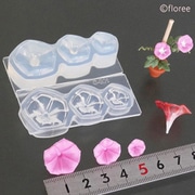 C-841 アートギャラリーフローレ ソフトモールド Lovely Flower Series 朝顔立体モールド [型取用品]
