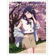 グリッドマン ユニバース 描き下ろしスリーブ 夜桜デート Ver. 宝多六花 [トレーディングカード用品]