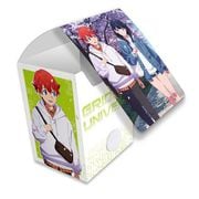 グリッドマン ユニバース 描き下ろしデッキケース 桜デート Ver. 響裕太＆宝多六花 [トレーディングカード用品]