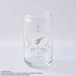 ファイナルファンタジーVII リメイク 缶型グラス エンブレム [キャラクターグッズ]