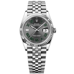 デイトジャスト36 スレートローマ ジュビリーブレス 並行輸入品 5年保証 126234