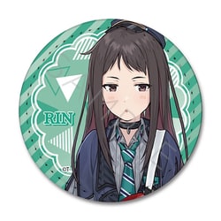 SYNC-GBCRE-G ガールズバンドクライ レザーバッジ （丸形） G. リン [キャラクターグッズ]