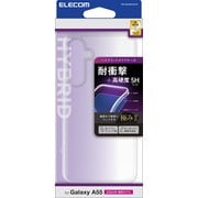 Galaxy A55 5G（SC-53E）用 ケース ハイブリッド カバー 衝撃吸収 カメラレンズ保護設計 ワイヤレス充電可 ストラップホール付 クリア PM-G243HVCKCR