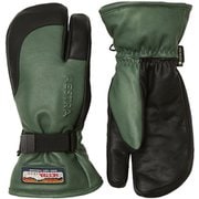 スリーフィンガー ジーティーエックス フル レザー 3-FINGER GTX FULL LEATHER 33882 Dark Forest/Black サイズ6 [スキー スノーボード グローブ]