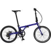 折りたたみ自転車 スモールバイク CHROMOLY207(クロモリ207) 20インチ 7段変速 ブルー RENAULT CHROMOLY207V