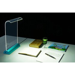 ヨドバシ.com - プラムサイエンス Plum Science Glowide デスクライト スカイブルー GW1000-SB 通販【全品無料配達】