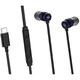 USB Type-C イヤホン SC300シリーズ MUTE機能付リモコン ネイビー SC300NA