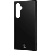 Galaxy A55 5G用 耐衝撃 ハイブリッドケース KAKU ブラック INQ-GA55K3TB/B