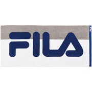 49-0112080 [FILA FLワンポイントAZ 34cm×75cm ネイビー フェイスタオル]
