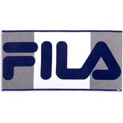 49-0114280 [FILA FLワンポイントAZ 70cm×140cm ネイビー ビッグバスタオル]