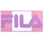 49-0114280 [FILA FLワンポイントAZ 70cm×140cm パープル ビッグバスタオル]