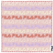 49-1080050 [FILA メニーロゴ 25cm×25cm ピンク タオルハンカチ]